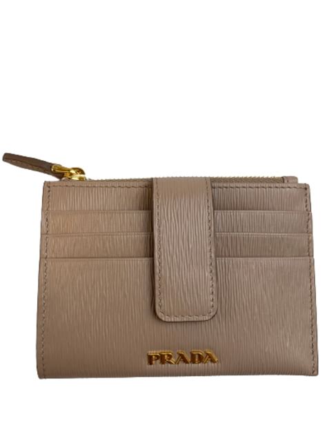 prada card holder women's|Prada card holder beige.